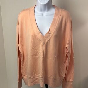 rag & bone Light Peach V-Neck Sweater